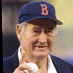 Funneled image of Ted Williams