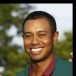 Funneled image of Tiger Woods