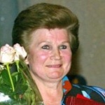 Funneled image of Valentina Tereshkova