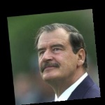 Funneled image of Vicente Fox