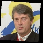 Funneled image of Viktor Yushchenko
