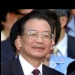 Funneled image of Wen Jiabao