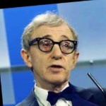 Funneled image of Woody Allen