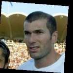 Funneled image of Zinedine Zidane